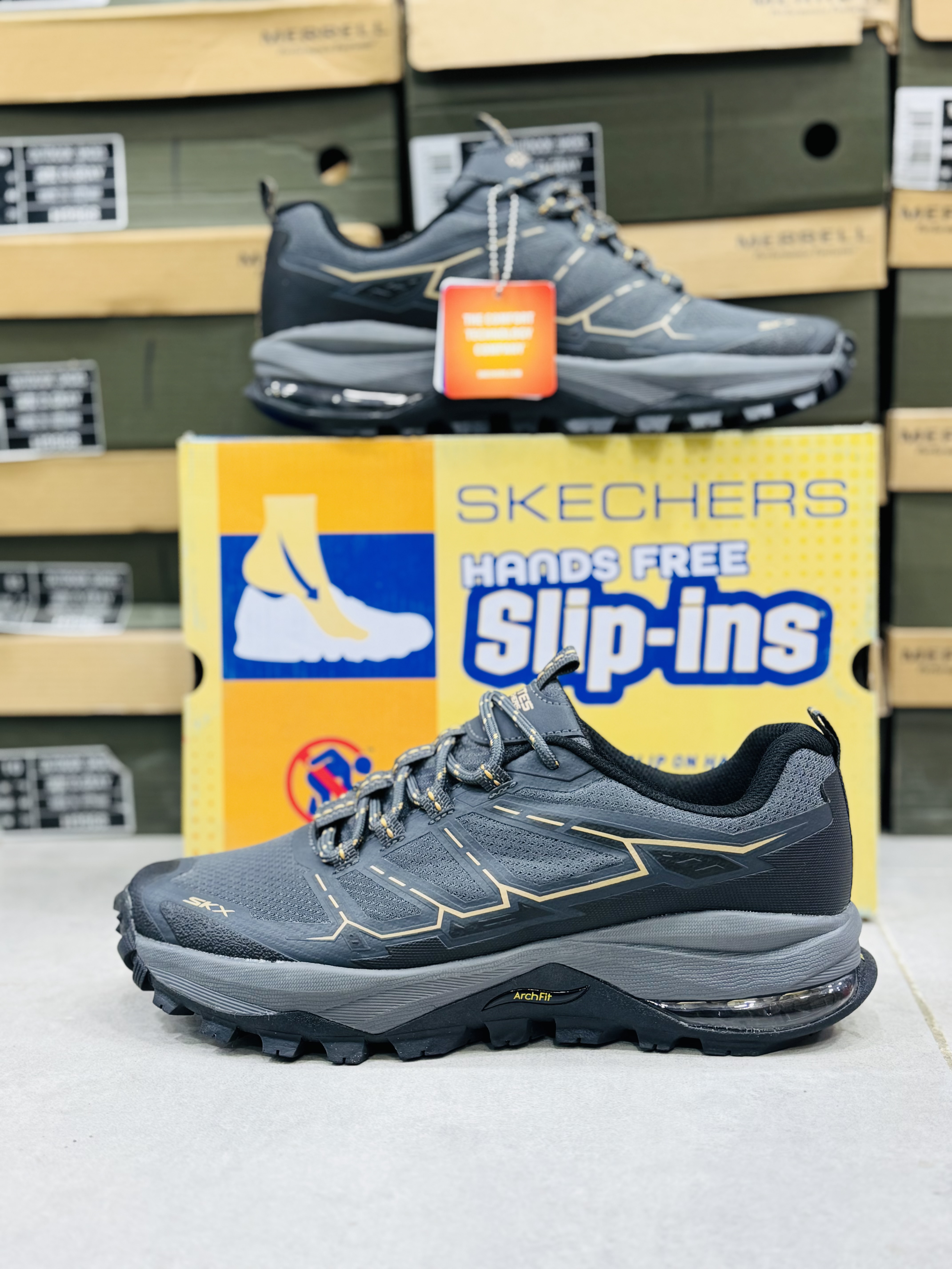 کتونی اسکیچرز آرچ فیت مستر کوالیتی با زیره گوددیر  سایز بندی ۴۰ تا ۴۵ | Skechers Dlits arch fit