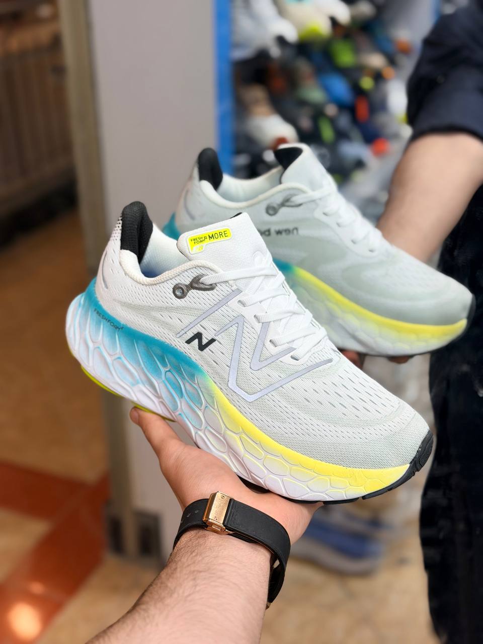 نیوبالانس فرش فوم مستر کوالیتی  سایز بندی ۴۰ تا ۴۵|new balance fresh foom