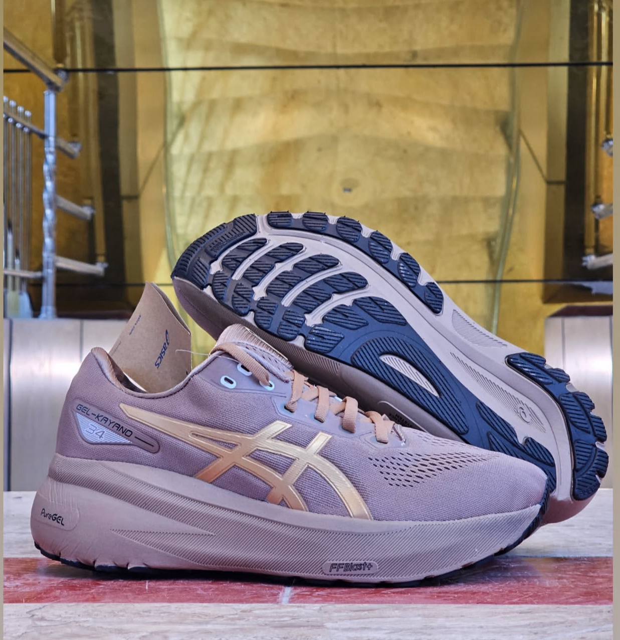 اسیکس کایانو 34 /asics kayano34 سایز بندی ۴۰ تا ۴۵ مستر کوالیتی